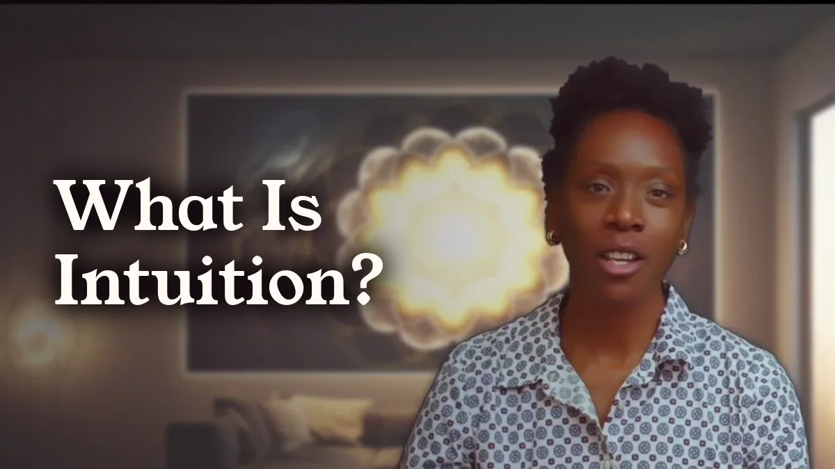 Title card for What Is Intuition?